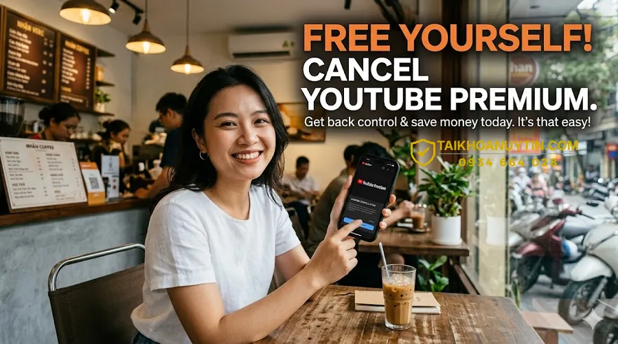 Huỷ gói YouTube Premium nhanh chóng, đơn giản 2026