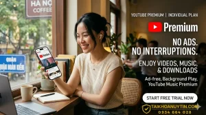 Gói YouTube Premium Cá Nhân Giá Rẻ – Không Quảng Cáo