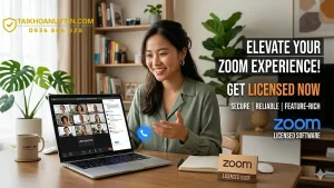 Mua Phần Mềm Zoom Có Bản Quyền Giá Rẻ, Tài Khoản Zoom Pro Uy Tín