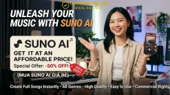 Mua Suno AI Giá Rẻ – Tài Khoản Suno AI Chính Hãng Uy Tín
