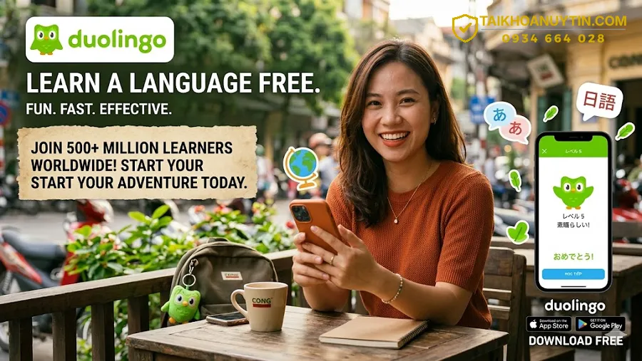 Mua Duolingo Việt Nam Uy Tín Ở Đâu?