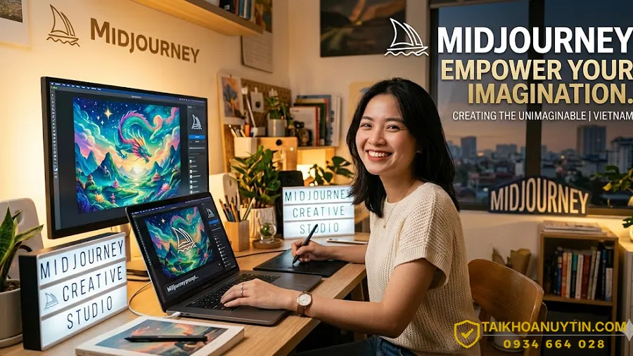 Midjourney hoạt động như thế nào?