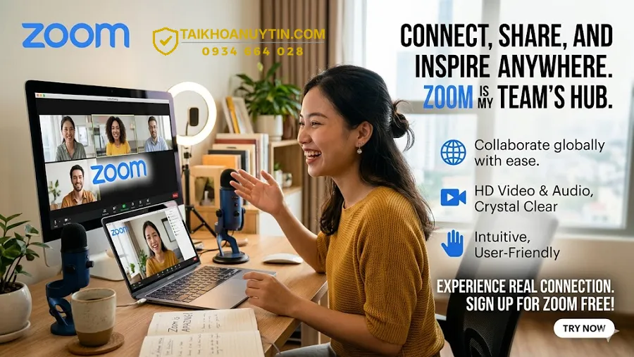 Hướng dẫn mua tài khoản Zoom nhanh chóng