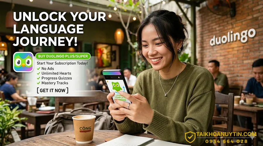 Vì sao nên mua tài khoản Duolingo thay vì đăng ký trực tiếp?