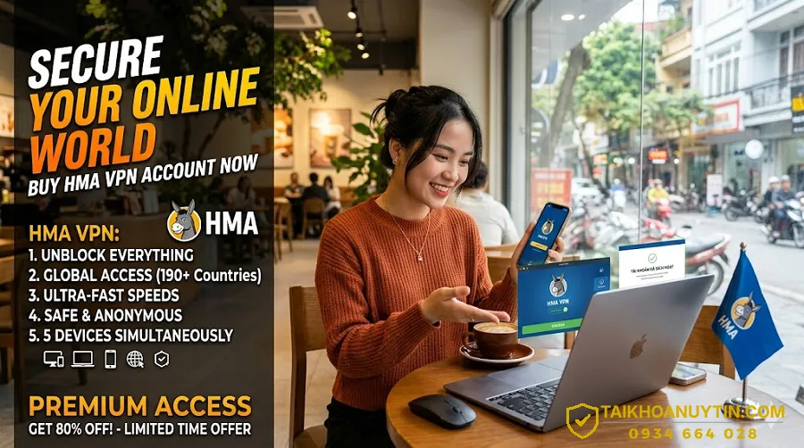 Khi Nào Nên Mua Tài Khoản HMA VPN?