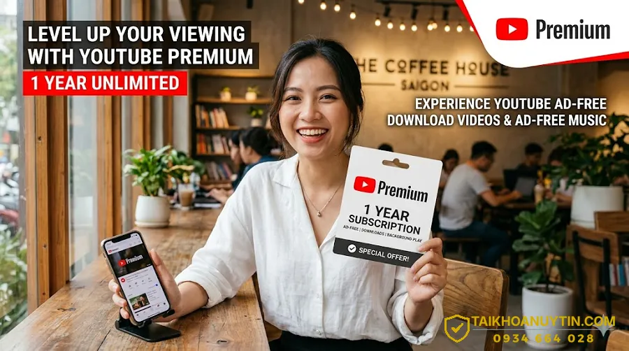 So sánh các loại gói YouTube Premium phổ biến