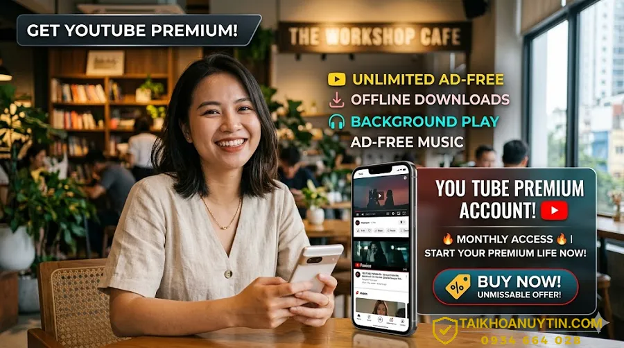 Các loại gói YouTube Premium phổ biến