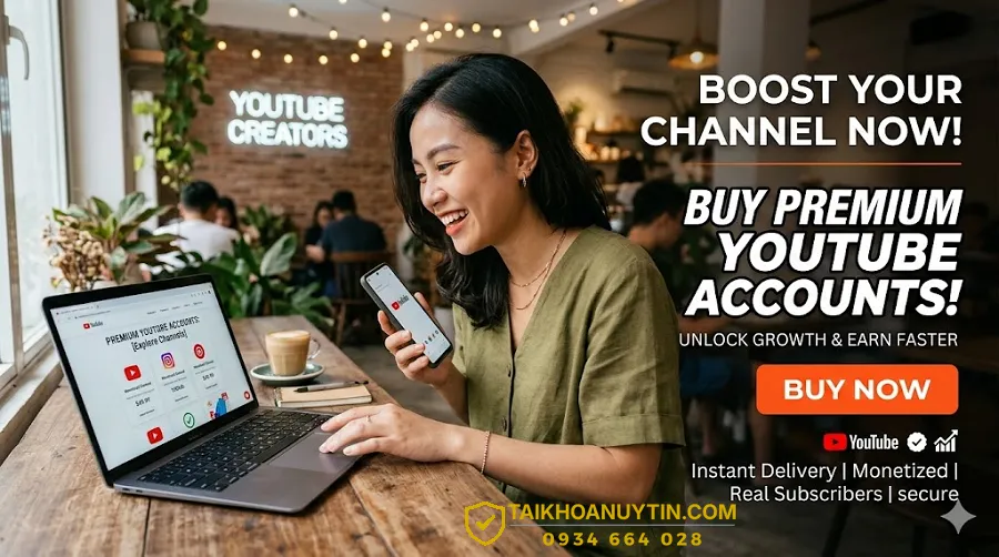 Rủi ro khi mua tài khoản YouTube không uy tín