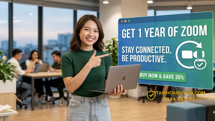 Hướng dẫn mua Zoom 1 năm tại taikhoanuytin.com