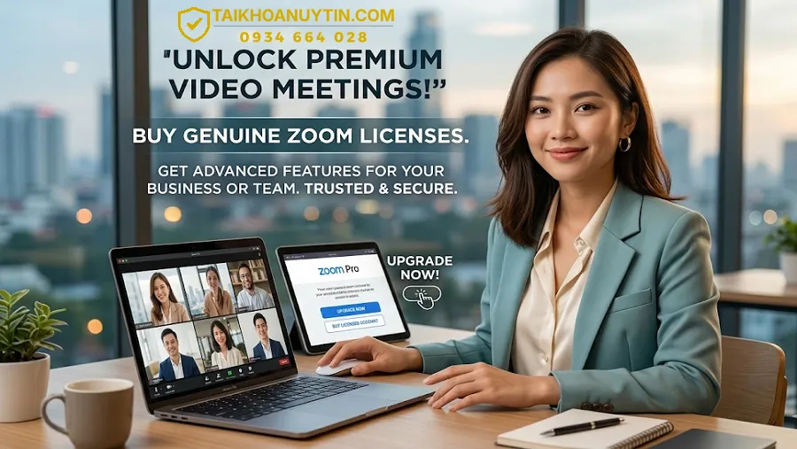 Cách chọn nơi mua tài khoản Zoom uy tín