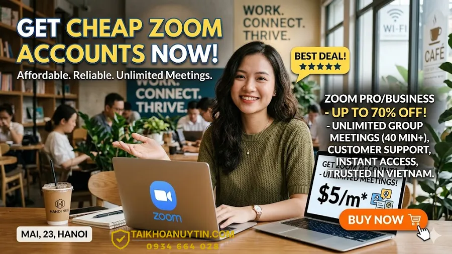 Lợi Ích Khi Mua Tài Khoản Zoom Giá Rẻ