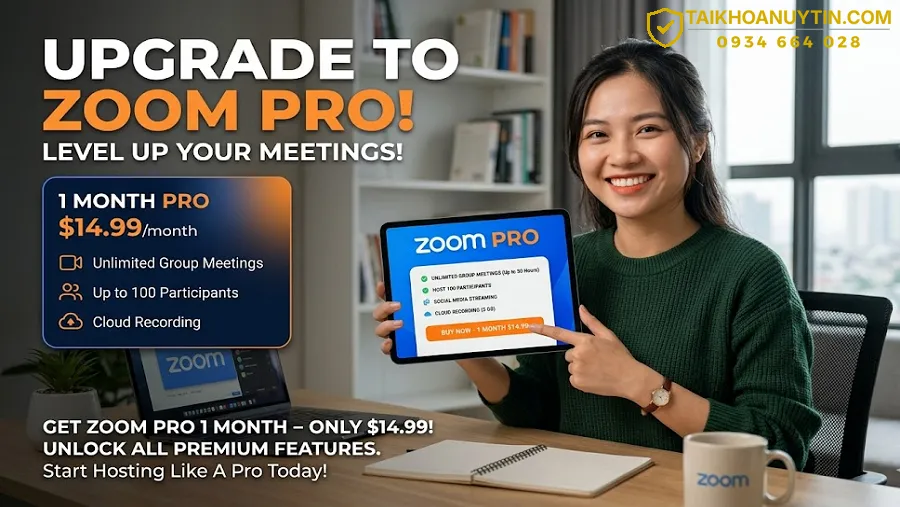 Ai nên mua Zoom Pro 1 tháng?