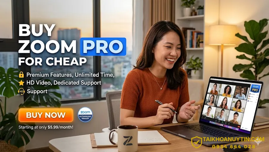 Những lưu ý khi Mua Zoom Pro Giá Rẻ