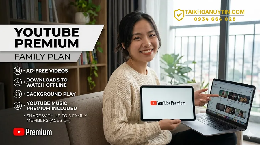 Có nên mua YouTube Premium gói gia đình không?