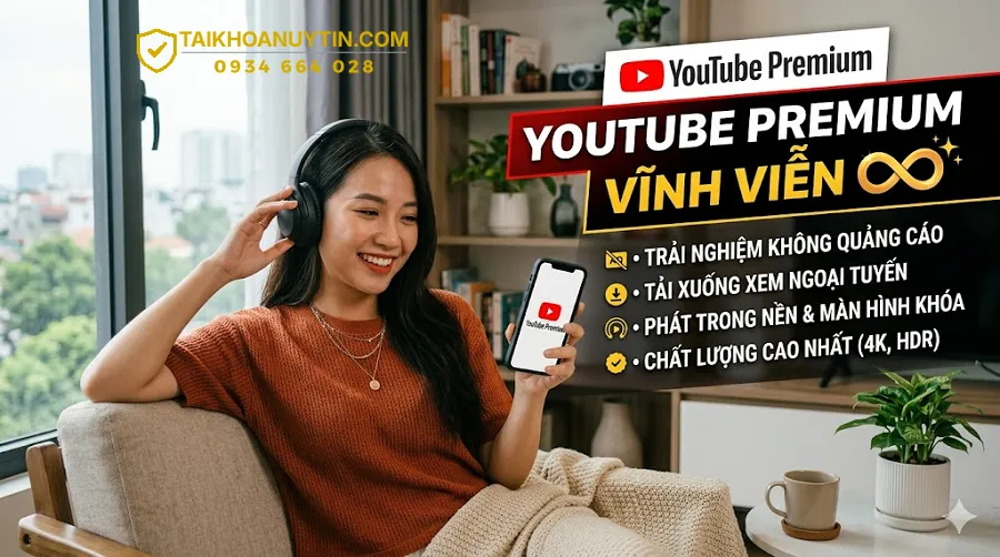 Rủi ro khi mua YouTube Premium vĩnh viễn
