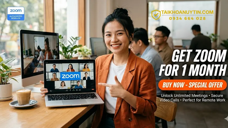 Mua Zoom 1 Tháng Giá Rẻ - Mua Tài Khoản Zoom Pro Bản Quyền
