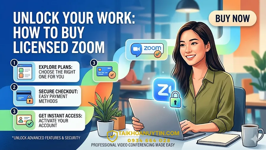 Cách mua Zoom Pro giá rẻ nhưng vẫn an toàn