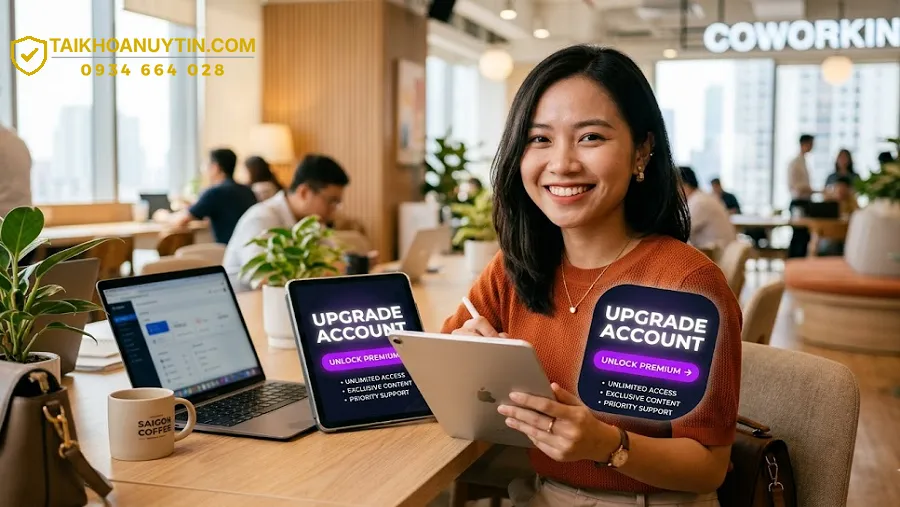 Các dịch vụ nâng cấp tài khoản phổ biến hiện nay