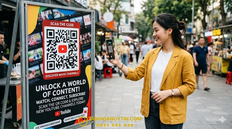 Cách quét mã YouTube nhanh chóng trên mọi thiết bị
