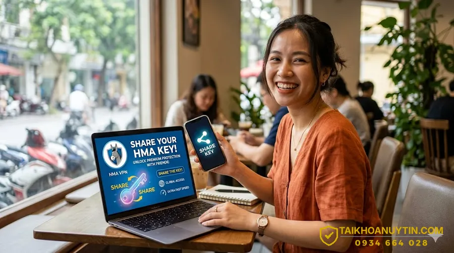 Share key HMA có thực sự an toàn không?