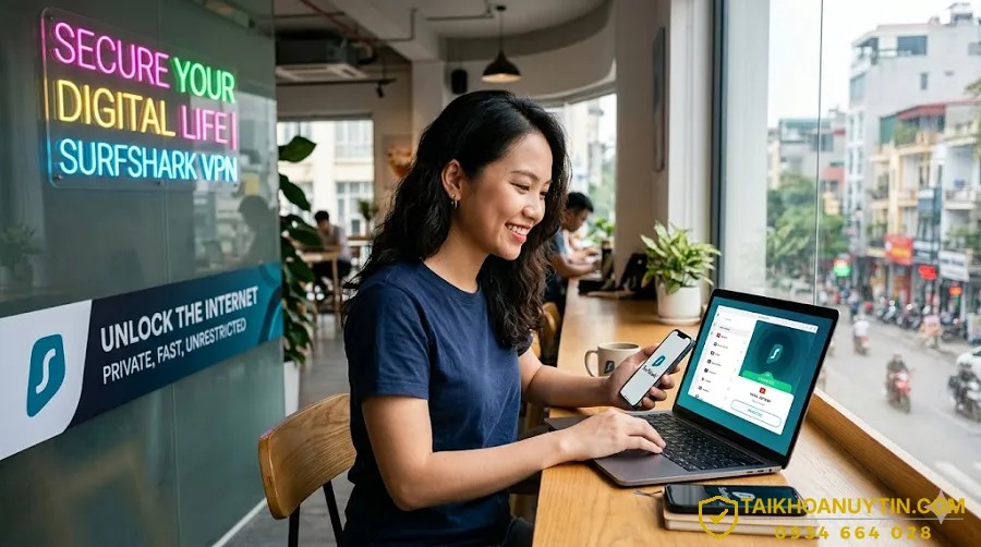 Lý do nên sử dụng Surfshark VPN trong năm 2026