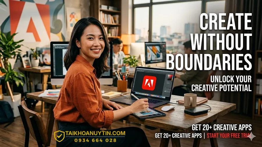 Adobe Creative Cloud – Hệ sinh thái phần mềm sáng tạo mạnh mẽ nhất