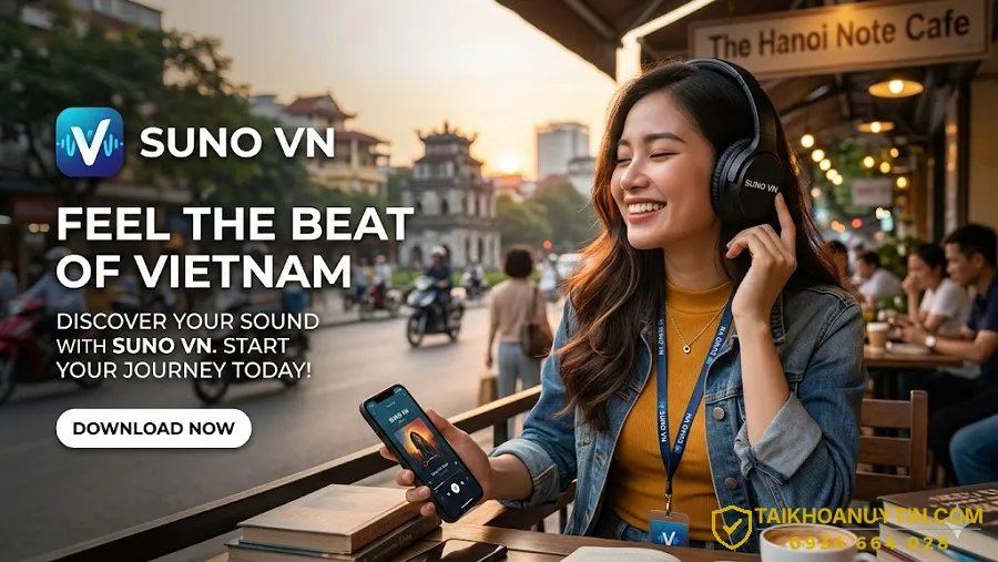 Suno VN Là Gì? Hướng Dẫn Dùng Suno AI Và Mua Tài Khoản Suno Uy Tín