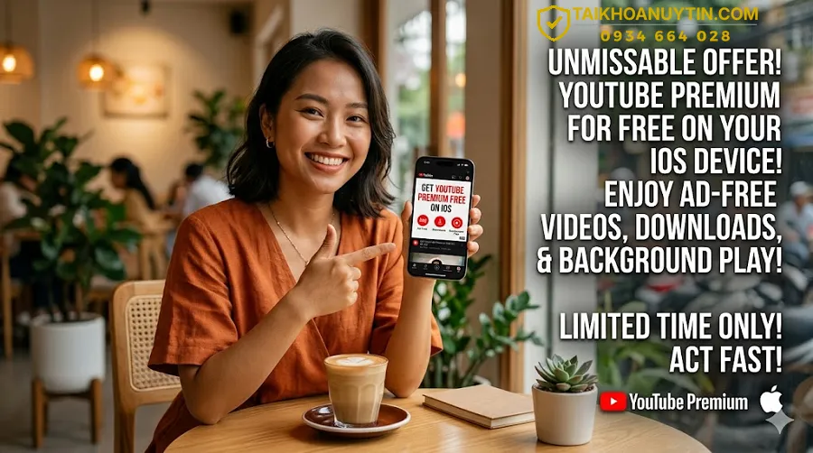 YouTube Premium Free iOS: Cách dùng miễn phí hiệu quả