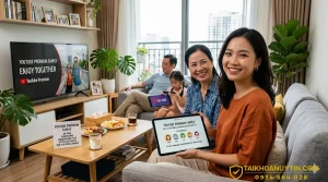 YouTube Premium gói gia đình giá rẻ 2026 – Tiết kiệm nhất