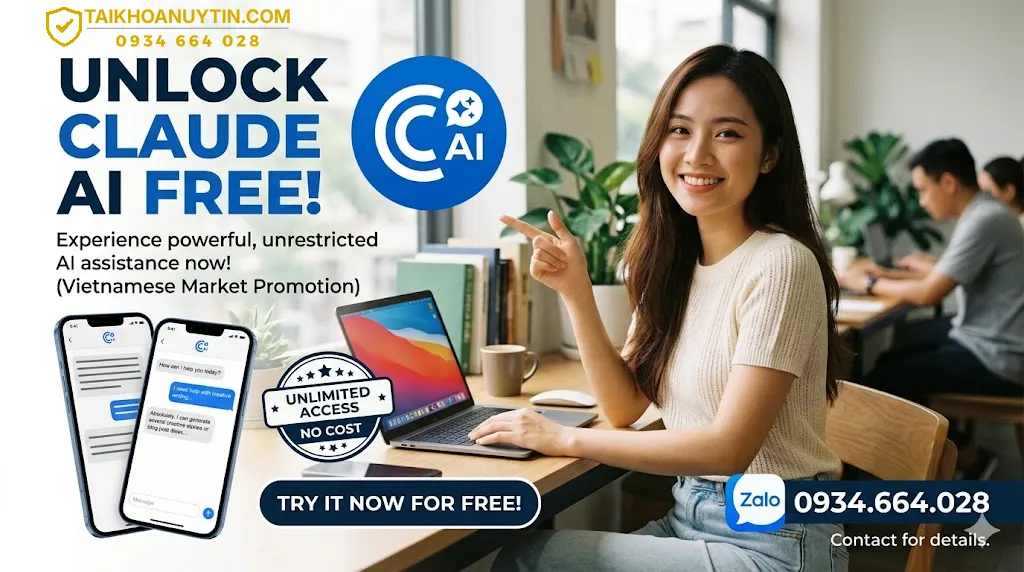 Mua claude ai free