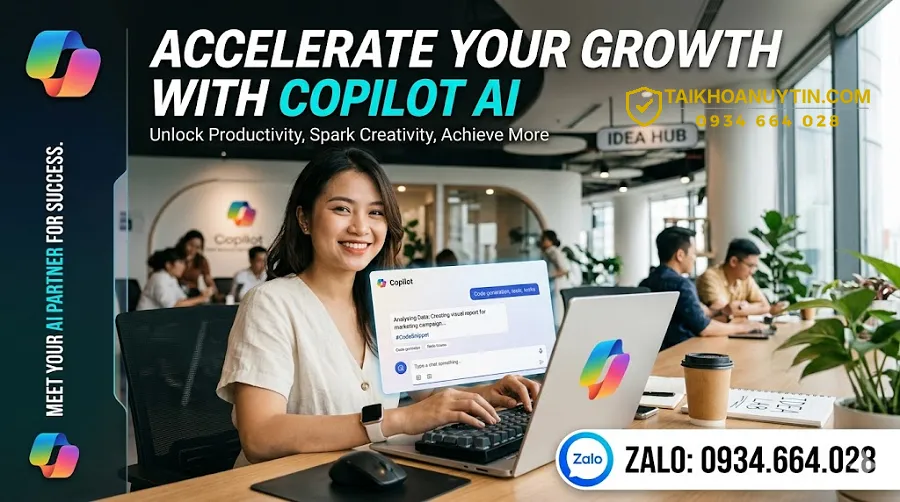 Vì sao nên mua tài khoản Copilot AI giá rẻ?
