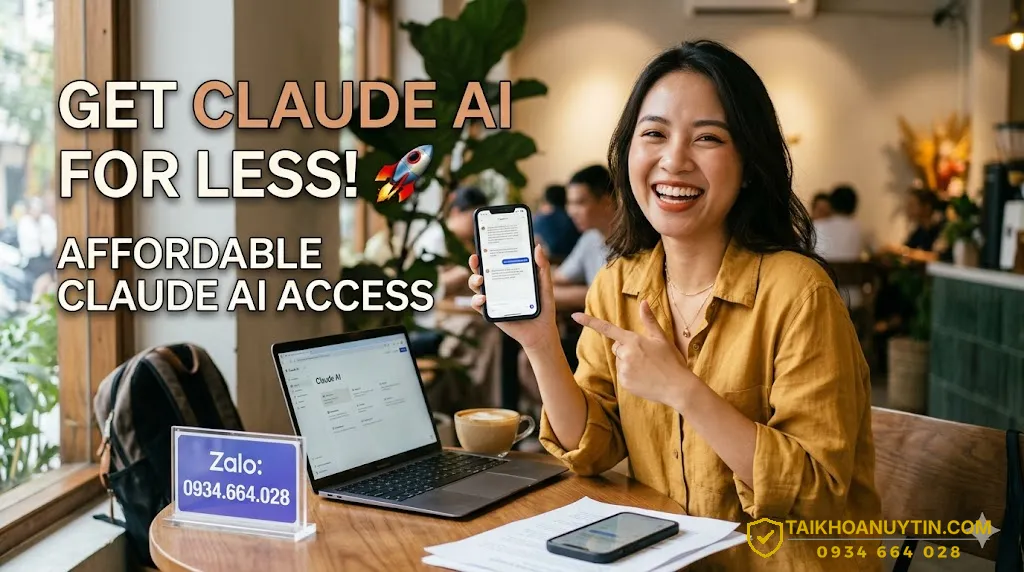 Mua tài khoản claude ai giá rẻ
