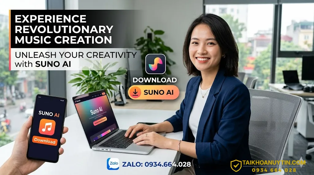 Kinh nghiệm chọn nơi mua tài khoản Suno