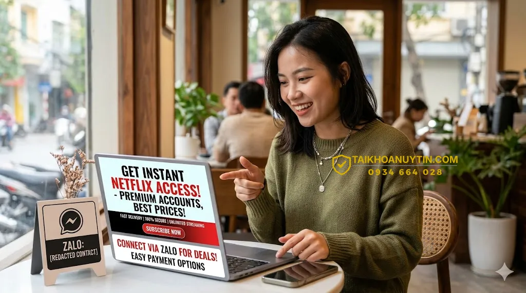 Xu hướng mua tài khoản Netflix năm 2026