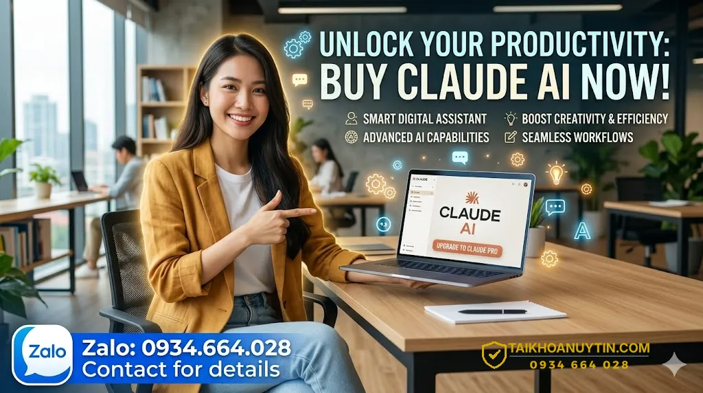 Những lưu ý khi mua tài khoản Claude