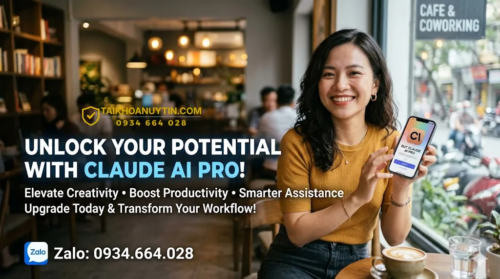 Lợi ích khi mua tài khoản Claude Pro