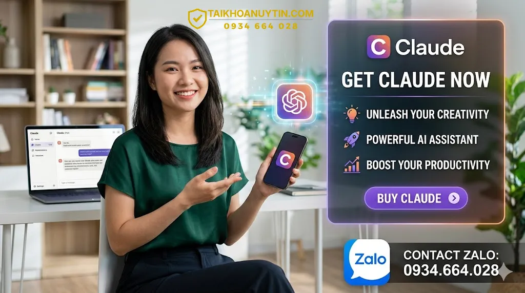 Hướng dẫn mua Claude AI đúng cách