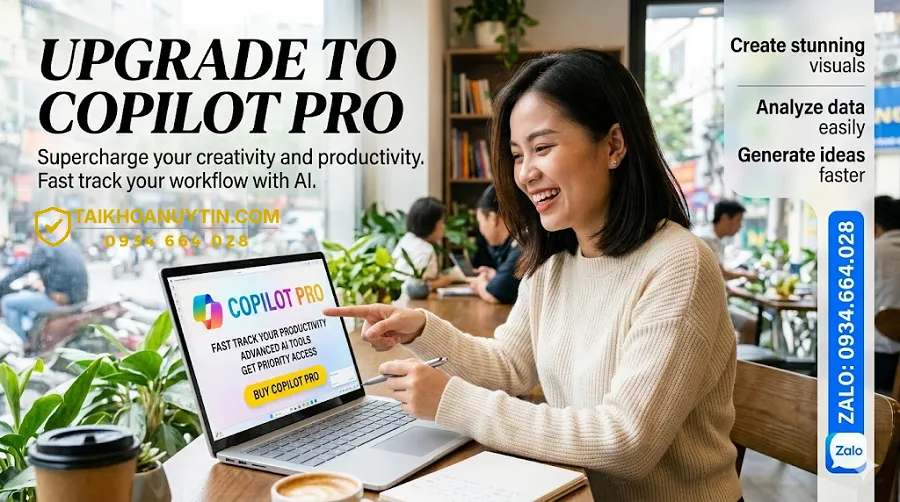 Hướng dẫn mua Copilot Pro nhanh chóng