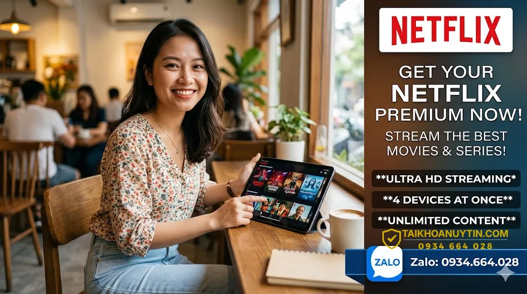 Hướng Dẫn Cách Mua Gói Netflix Nhanh Chóng