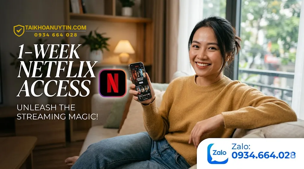 Mua tài khoản Netflix ở đâu uy tín?