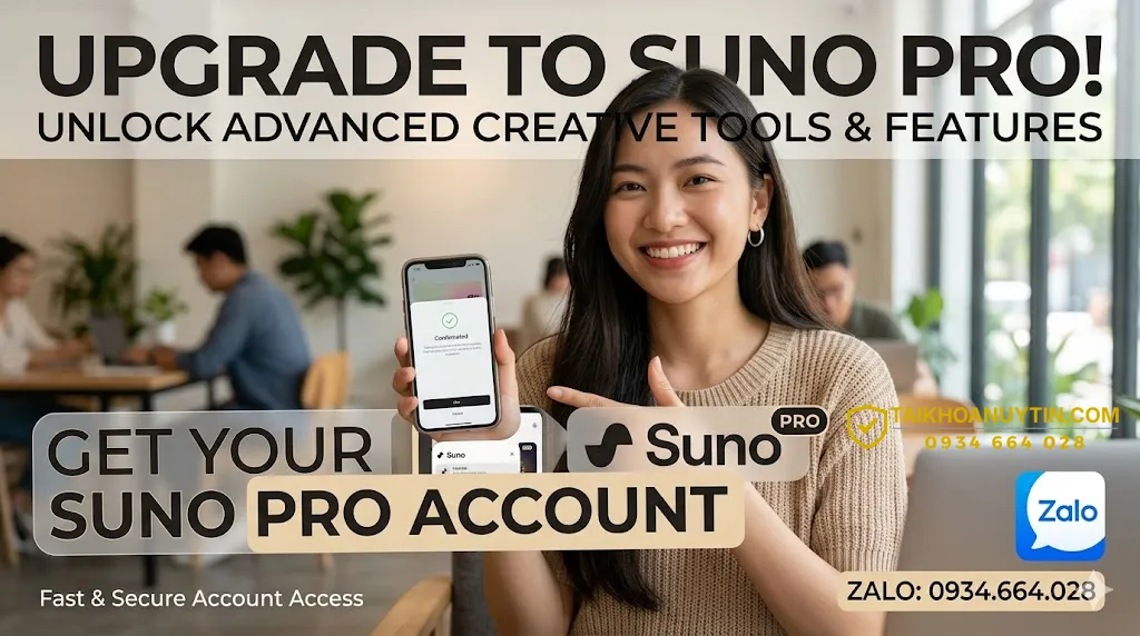 Ai nên mua tài khoản Suno Pro?