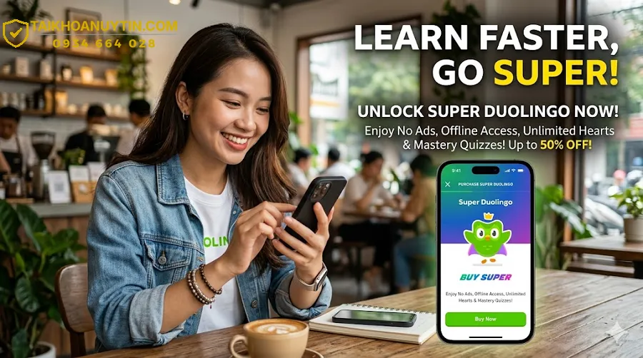 Cách học hiệu quả với Super Duolingo