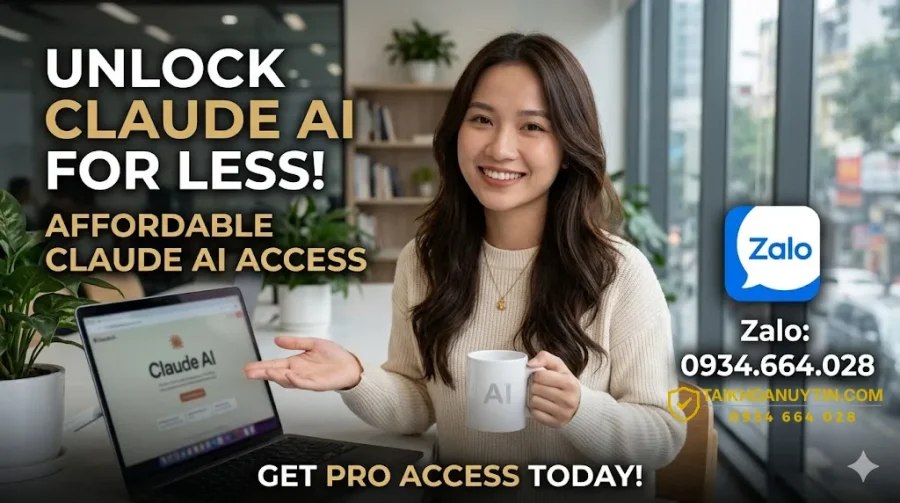 mua tài khoản claude ai giá rẻ