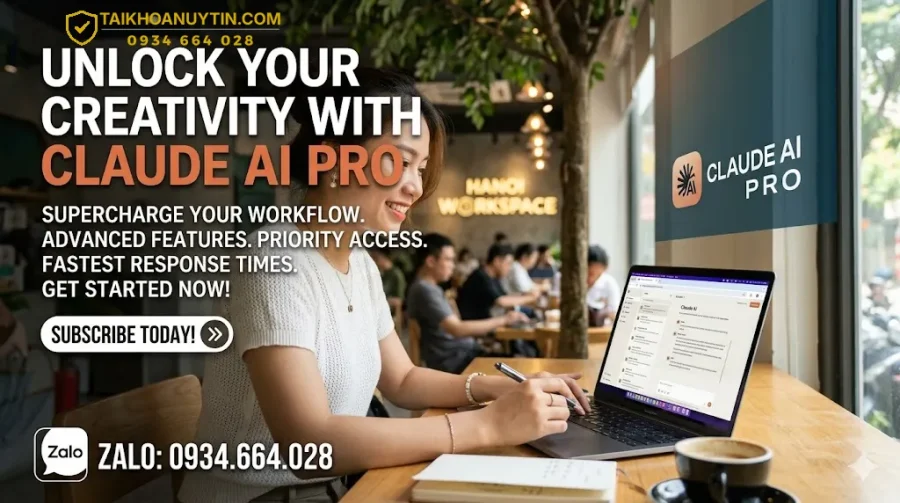 Mua Claude AI Pro Giá Rẻ 2026 | Tài Khoản Claude Pro Uy Tín