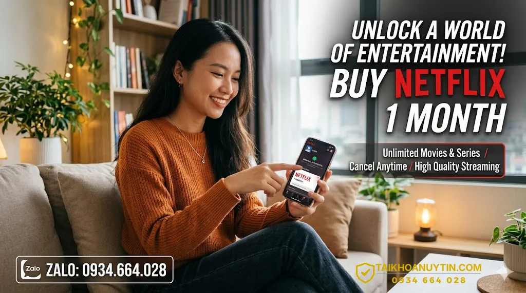 Mua Netflix 1 tháng có gì khác so với Netflix 1 ngày?