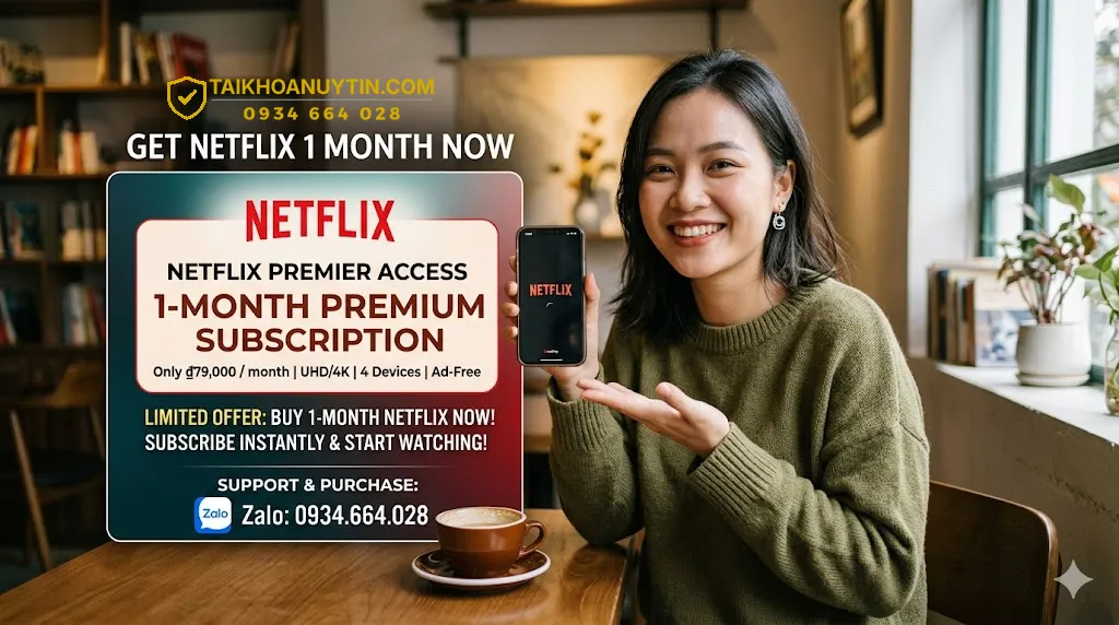 Vì sao nên mua Netflix 1 tháng thay vì đăng ký dài hạn?