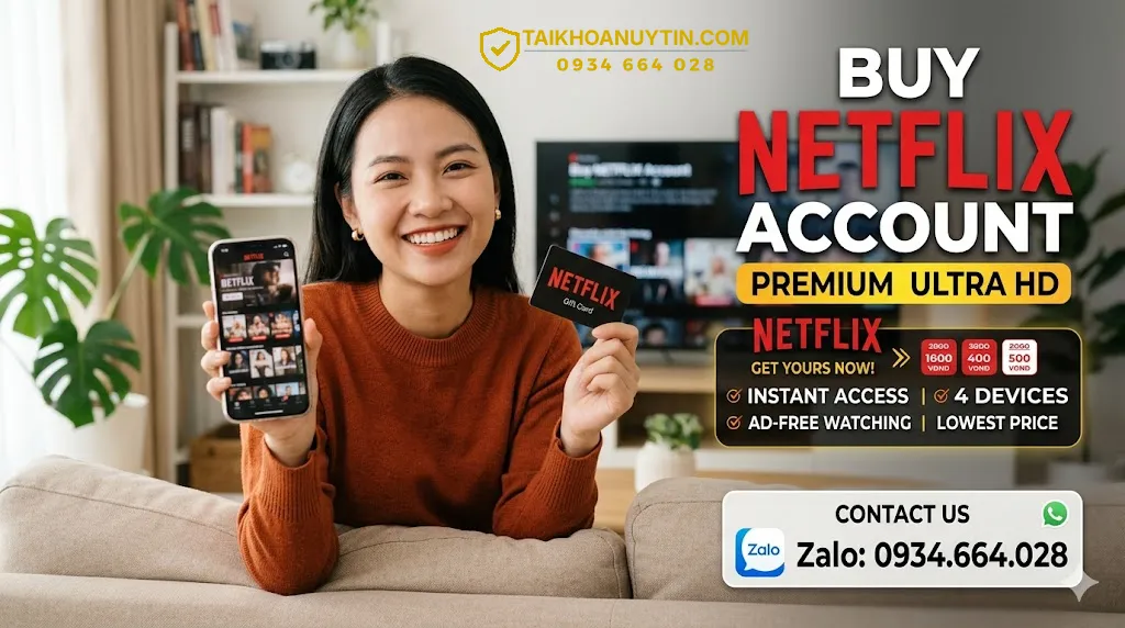 Rủi Ro Khi Mua Tài Khoản Netflix Không Uy Tín