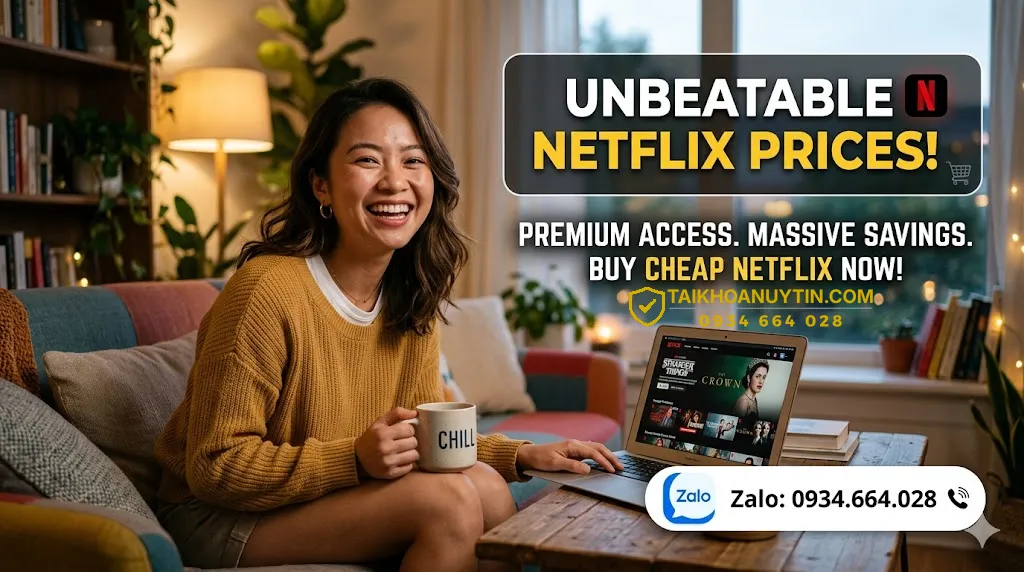 Mua Netflix giá rẻ là gì và vì sao nên chọn?