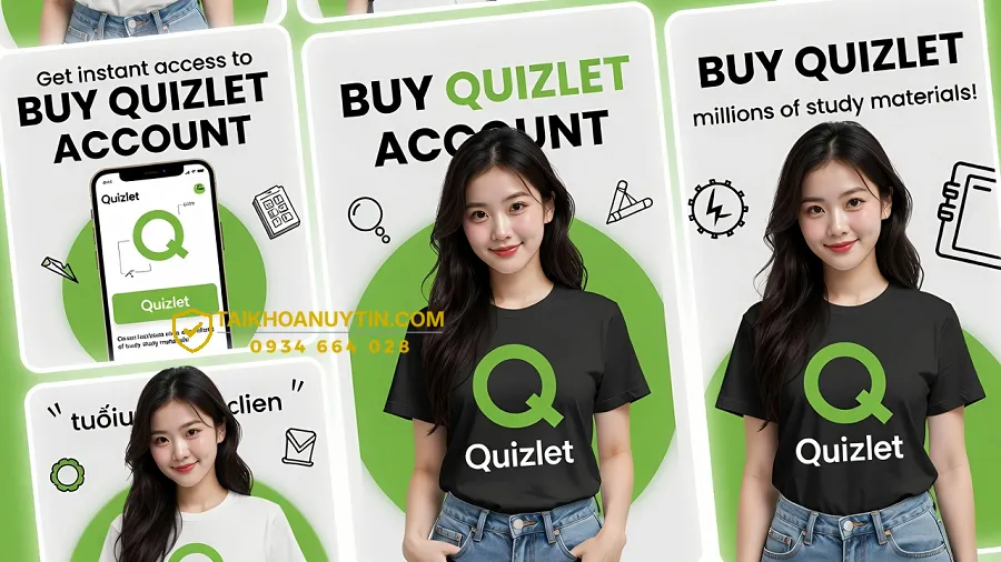 Mua Tài Khoản Quizlet Uy Tín Giá Rẻ – Quizlet Plus Premium 2026