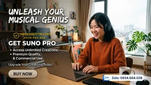 Mua Tài Khoản Suno Pro Giá Rẻ Uy Tín, Dùng Ngay 2026